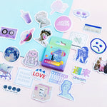 Limited Edition 46 pc Vapor Wave Sticker Set